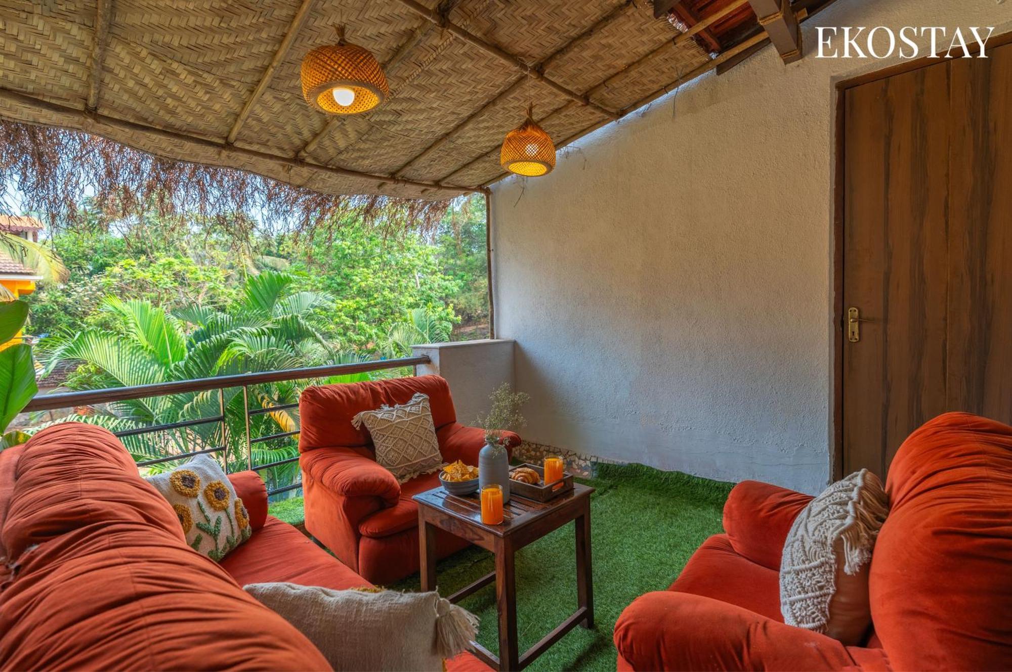 Eko Stay - Solace Villa I Charming Villa Close To Candolim Beach Ngoại thất bức ảnh