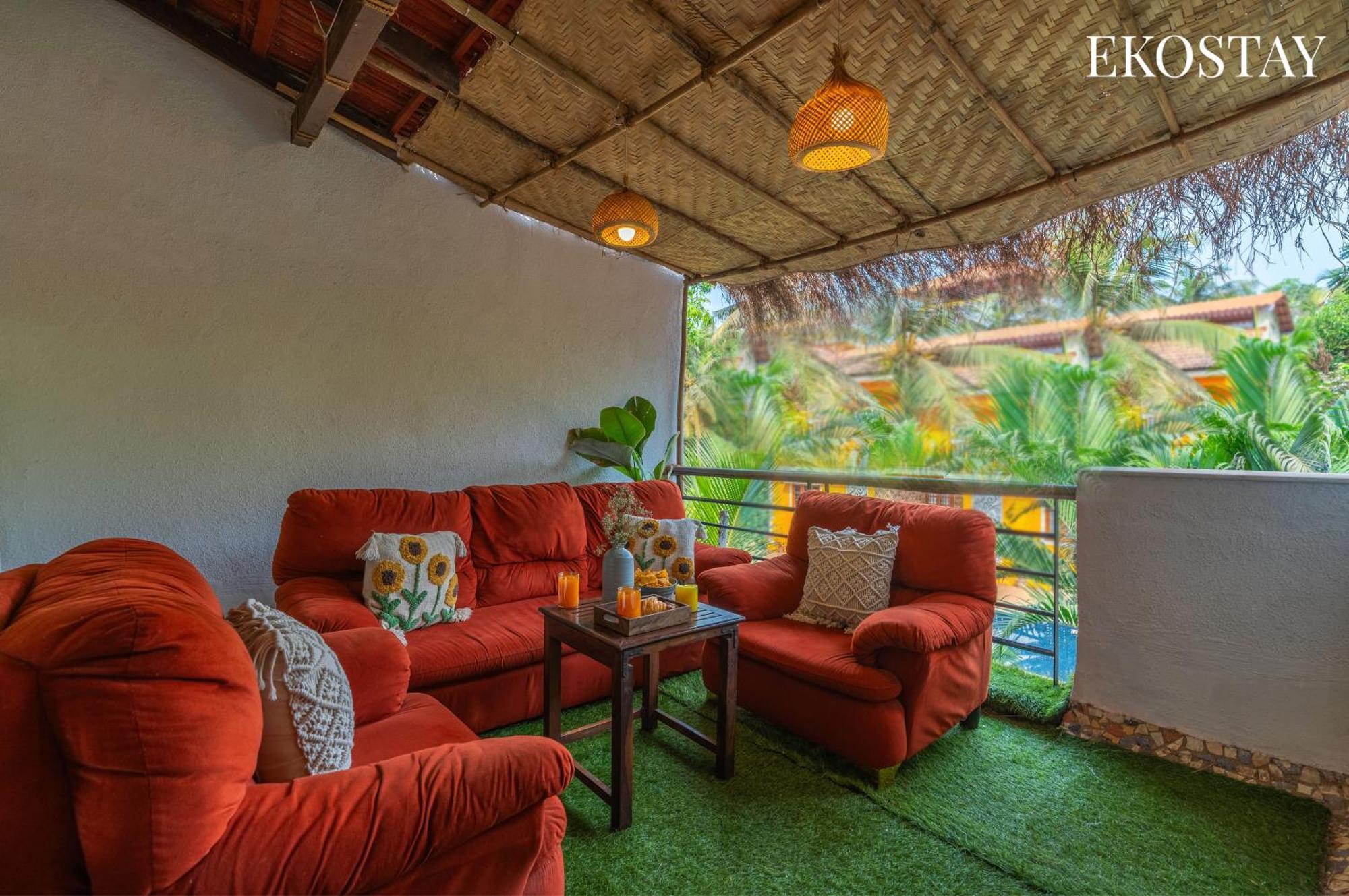 Eko Stay - Solace Villa I Charming Villa Close To Candolim Beach Ngoại thất bức ảnh