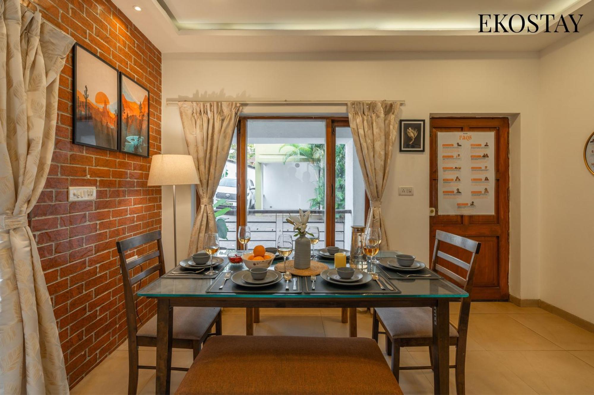 Eko Stay - Solace Villa I Charming Villa Close To Candolim Beach Ngoại thất bức ảnh