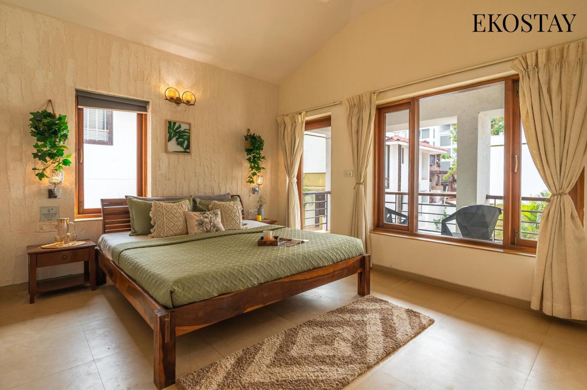 Eko Stay - Solace Villa I Charming Villa Close To Candolim Beach Ngoại thất bức ảnh